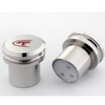 【每顆 1000 元】XLR 端子保護蓋 / 純銅鍍白金(母）<br>Telos Pure Copper and Platinum-Plated XLR Cap (Female)